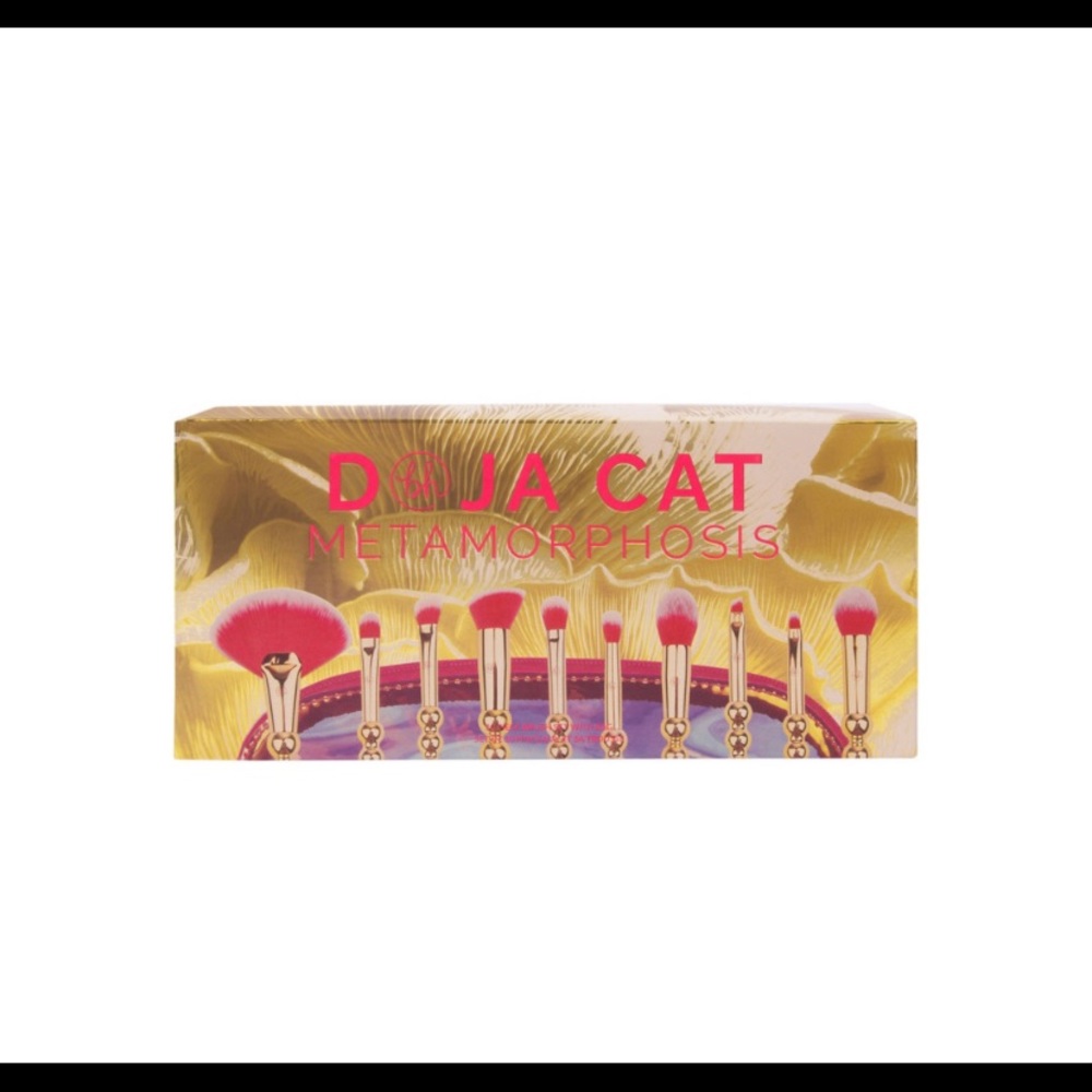 BH Cosmetics Doja Cat Makeup Brush Set. NEW! 10 Piece Brush Set